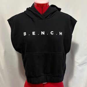 Bench Black Hooded Sleeveless Top MM415